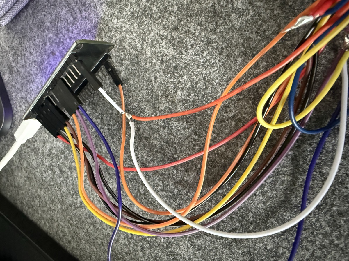 Verkabelung zwischen ESP32 und ILI9341 Display